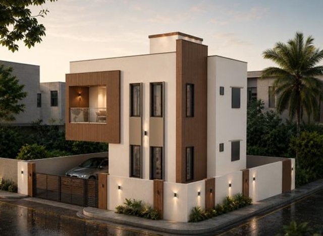 Corner North Plot Duplex Villa - KTC Nagar, Thirunelveli